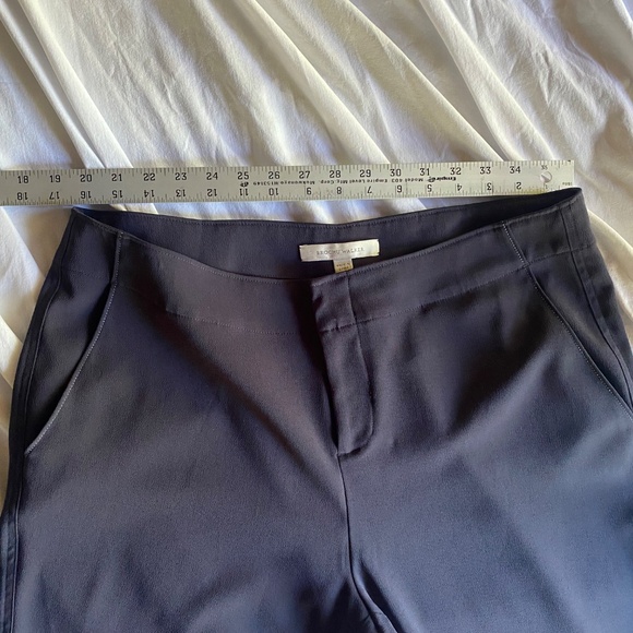 NWOT Brochu Walker Gray Dress Pants W's Large Elevated Classic Casual Luxury - Picture 7 of 13